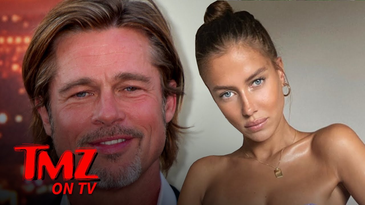 Brad Pitt Flies To France With German Model Nicole Poturalski | TMZ