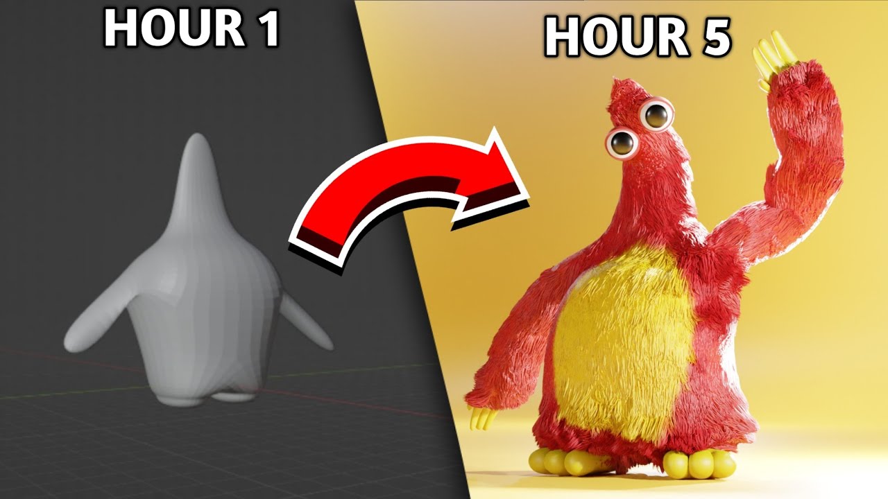 3D Modeling Chum Chompkins from Poppy Playtime Chapter 5!