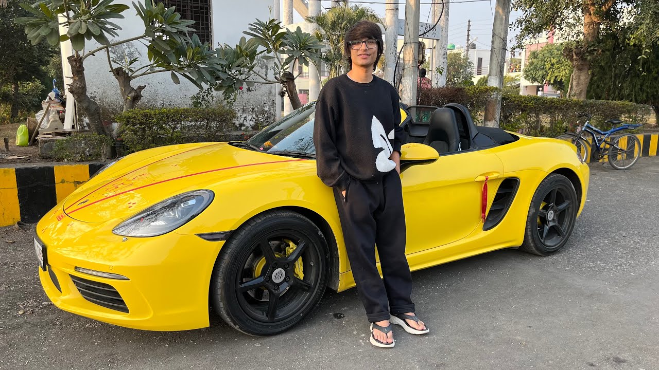 Finally !! Ek Aur Supercar ❤️ | Porsche 718 Boxster 🔥