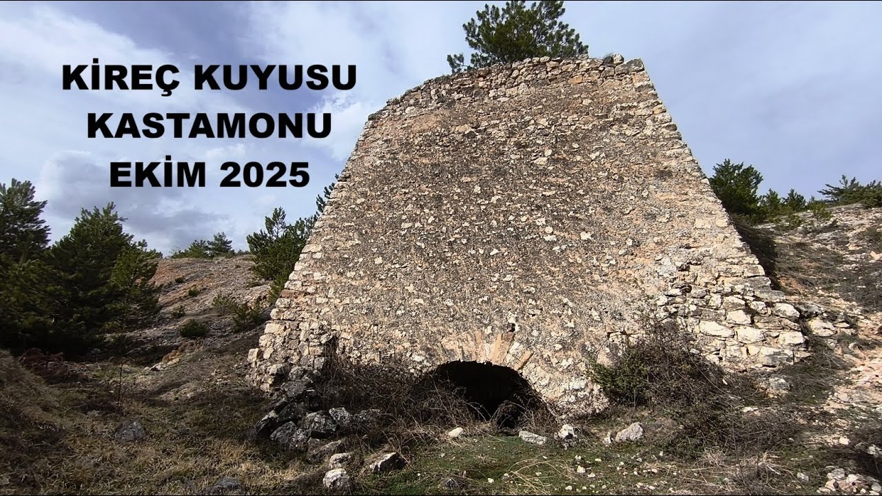 Kastamonu Merkez'de Kireç Kuyusu.