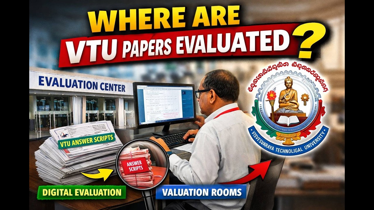 Where VTU papers are evaluated? Who evaluates VTU papers?