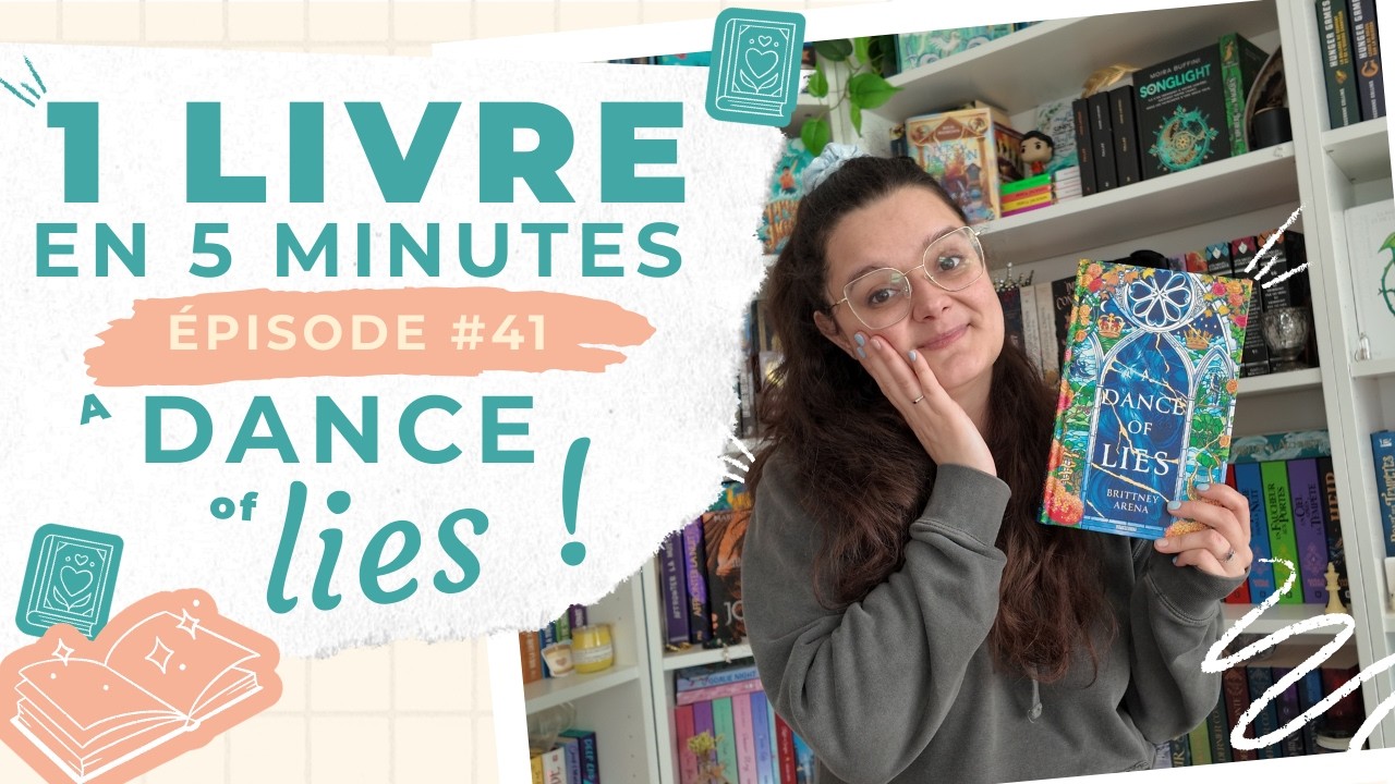 1 book in 5 minutes! 📖⏱️ Episode #41: A dance of lies! 🩰🗡️🎨✨
