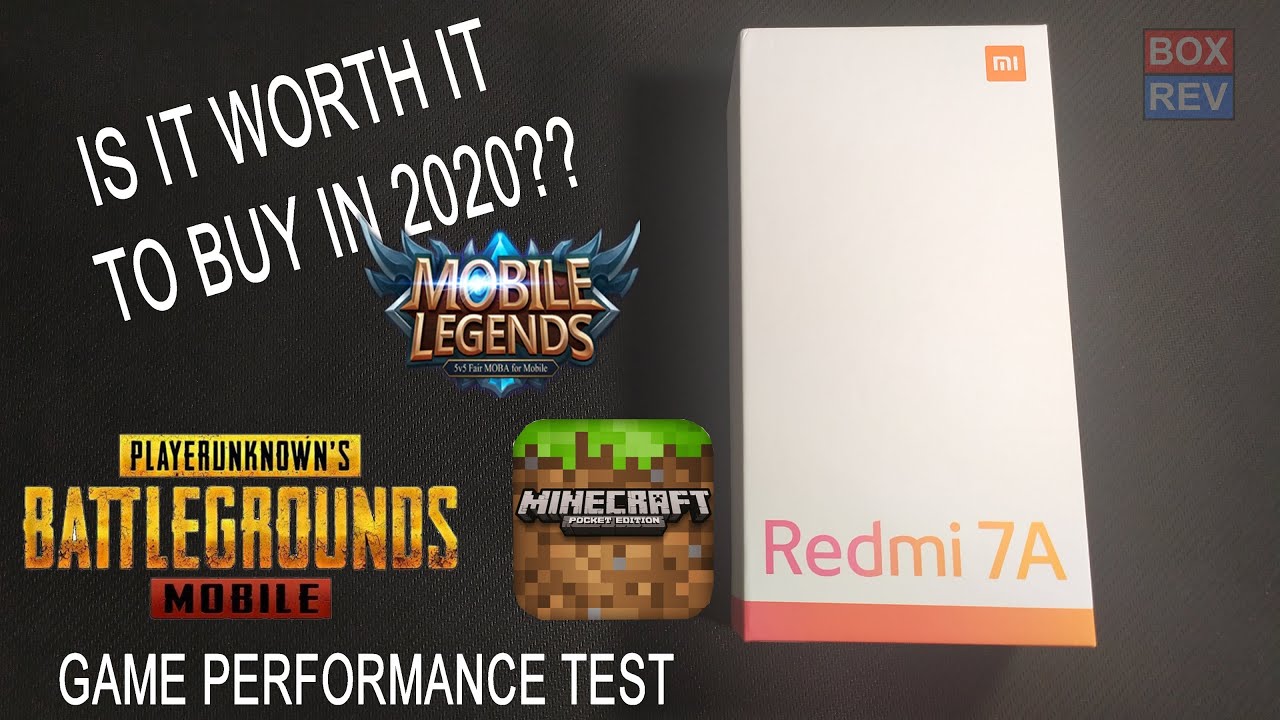Xiaomi Redmi 7A unboxing and game performance test (is it worth it to buy in 2020???)