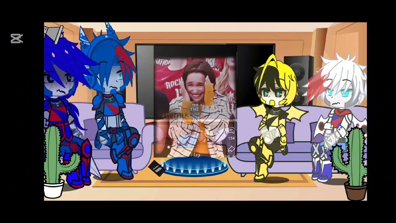 Transformers prime react to Miko as Mother of dragons. Jak coś jest tylko po Polsku.#miłegooglądania