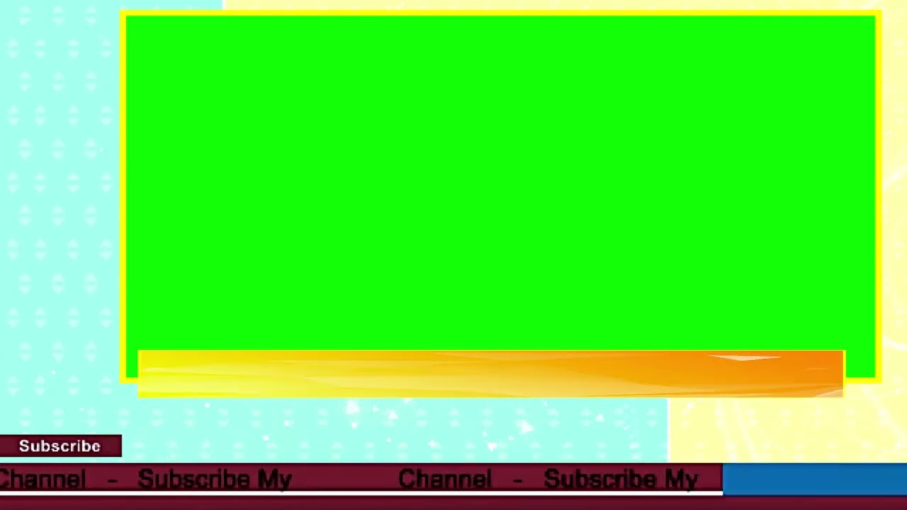 Green Screen Video: Professional Breaking News Green Background || HD