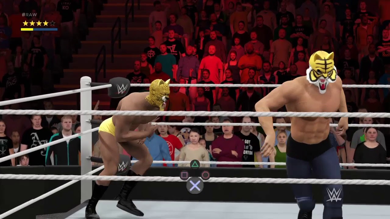 Wwe 2K17 PS4 TIGER MASK Vs RE GIAGUARO 1 di 12