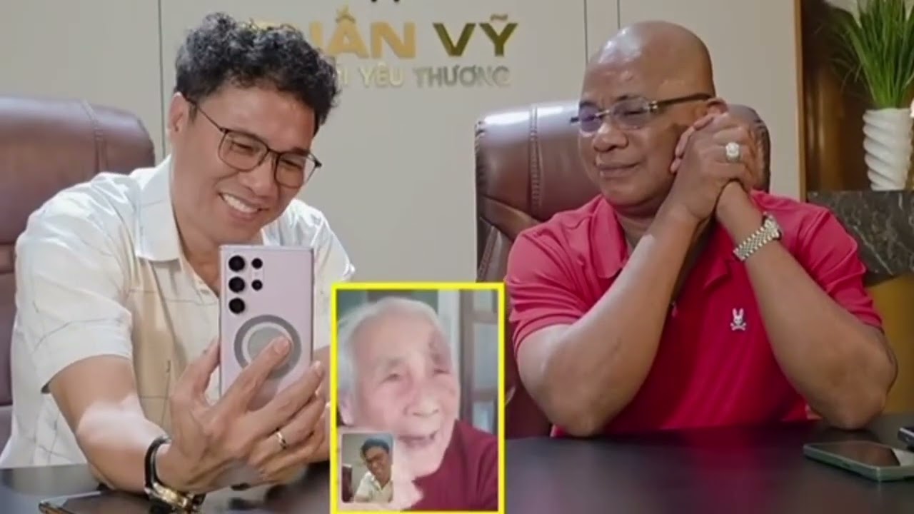 Đến thăm bệnh Tuấn Vỹ ca sĩ Randy bất ngờ nhận tin về mẹ lạc hơn 50 năm
