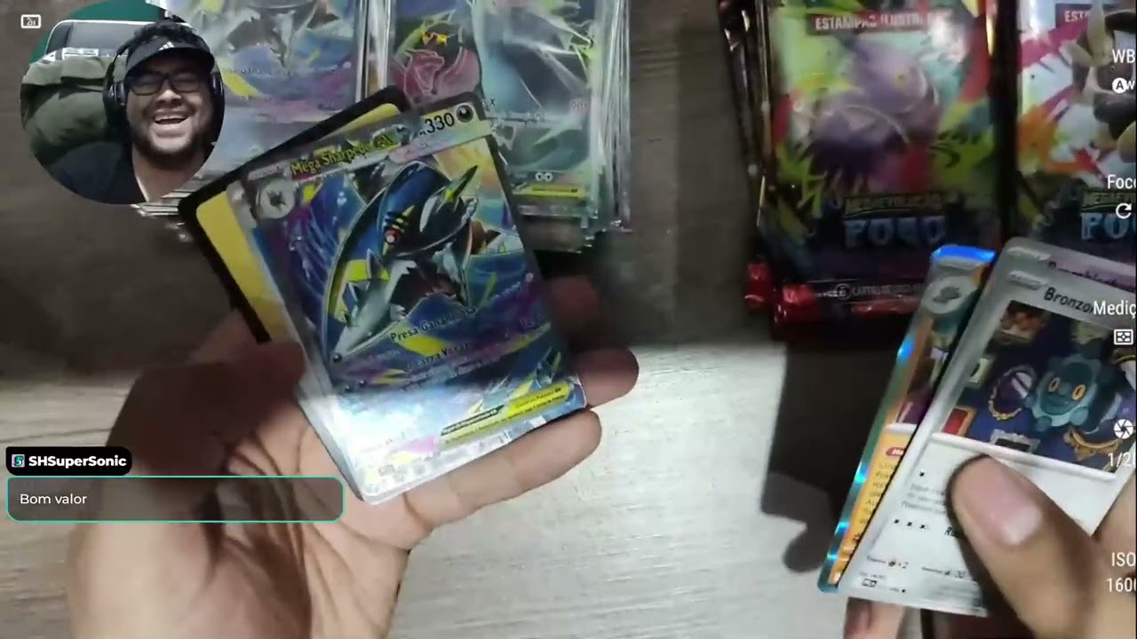 Abertura de um segundo Mega Sharpedo ex Arte Especial de Fogo Fantasmagórico