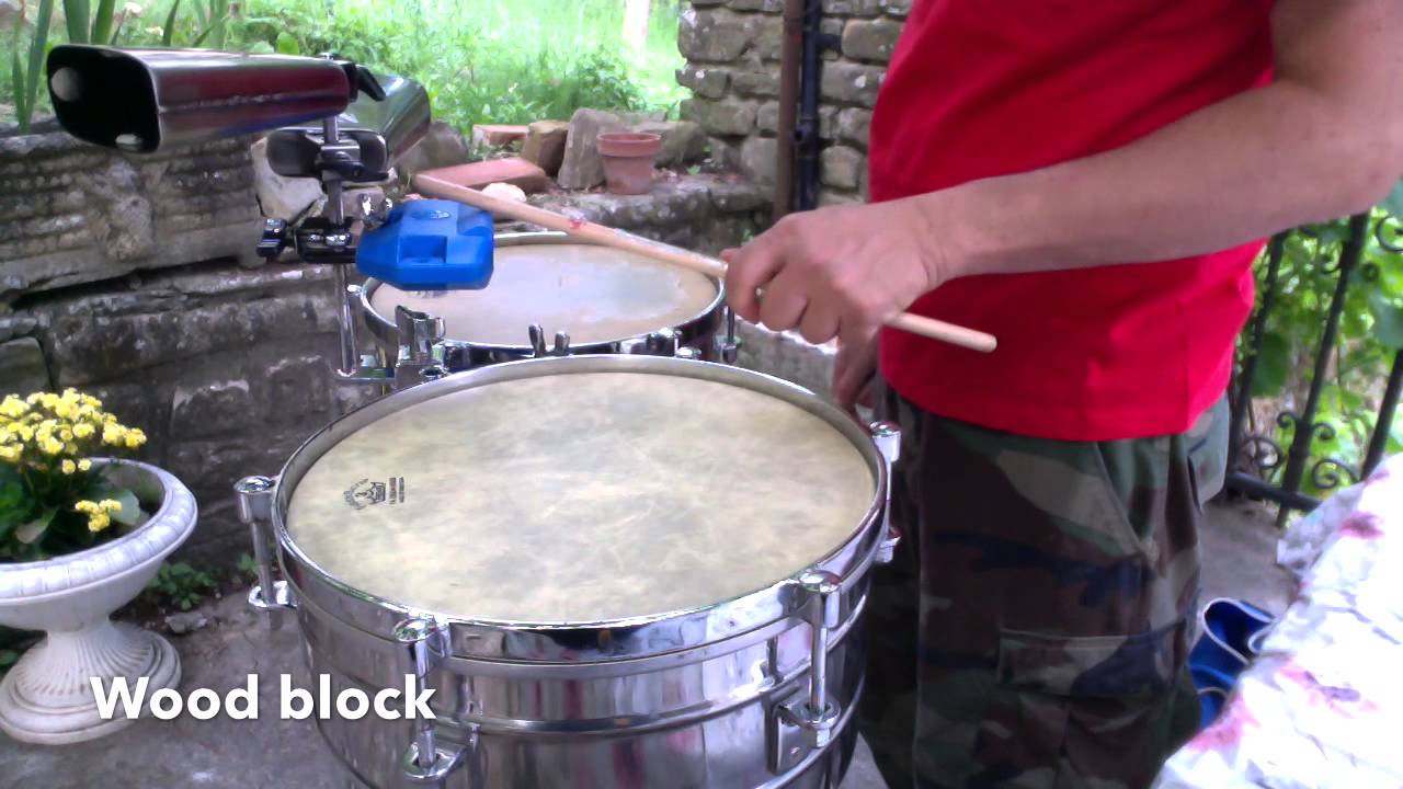 timbales tecnica