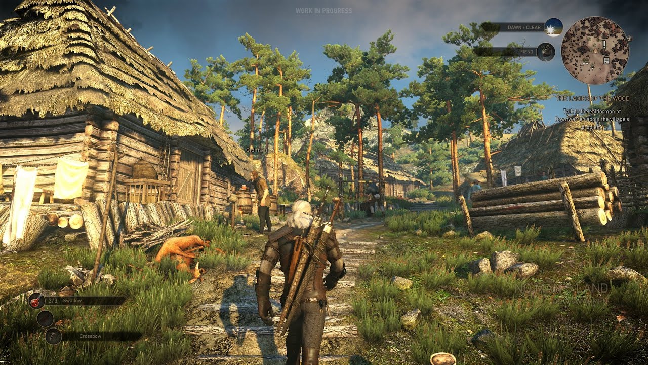 The Witcher 3: Wild Hunt “Downwarren” gameplay teaser
