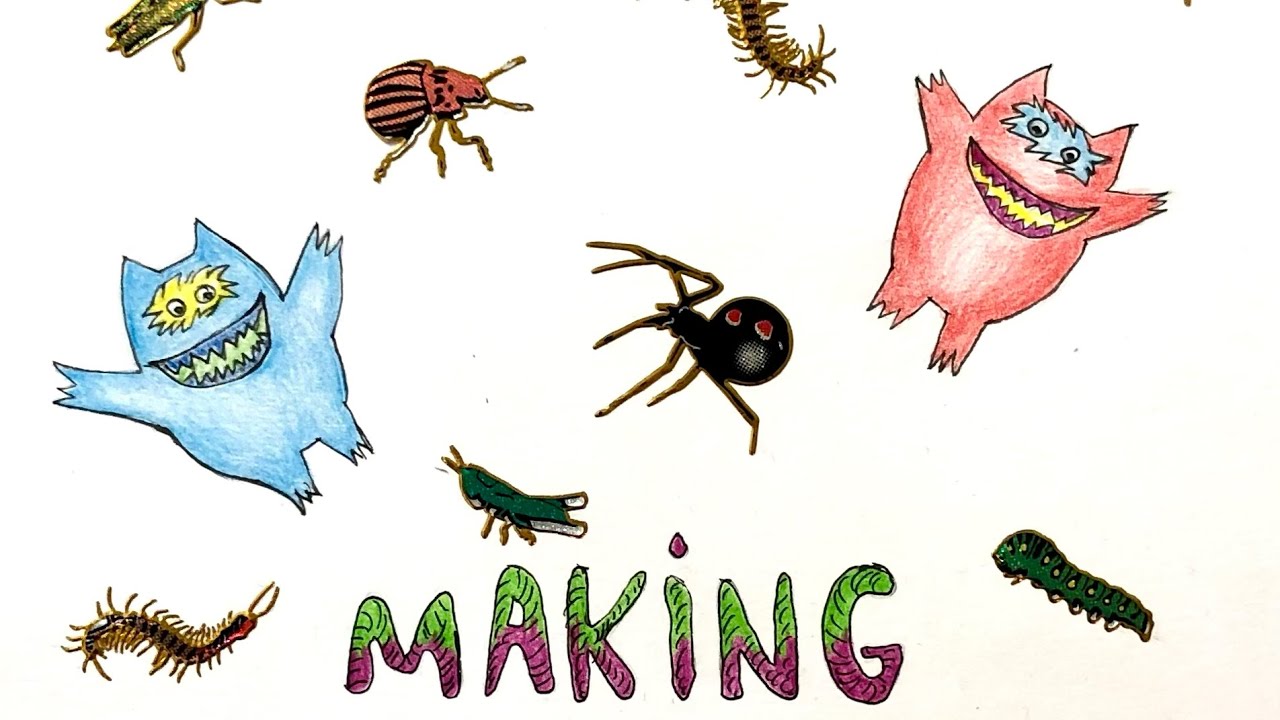 The Sprinkle Genies &ldquo;Making Creepy Crawlers&rdquo; (Official Lyric Video)
