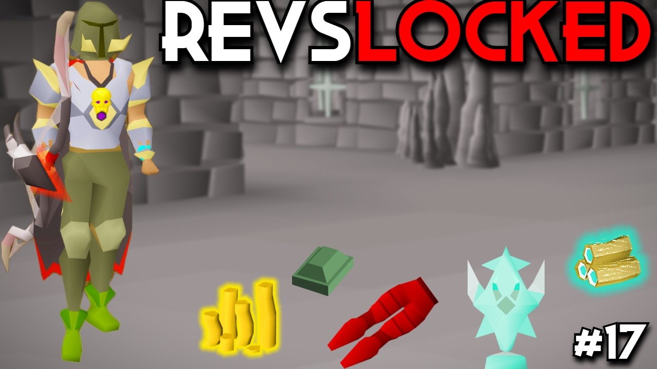 Getting 99 Range Only In The Rev Caves | OSRS | #17