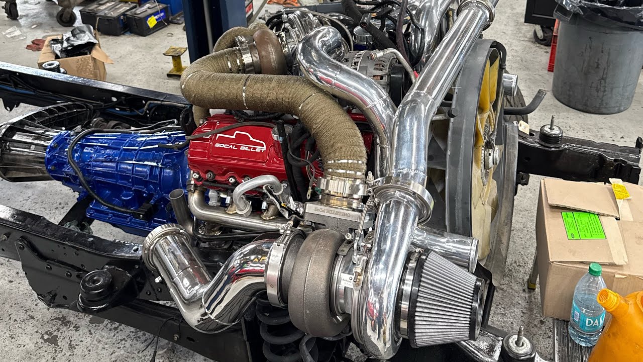 Assembling The Rowdiest Truck I’ve Ever Built,Here’s The L5P Killa “Liberty” 1000HP 6.0 Powerstroke