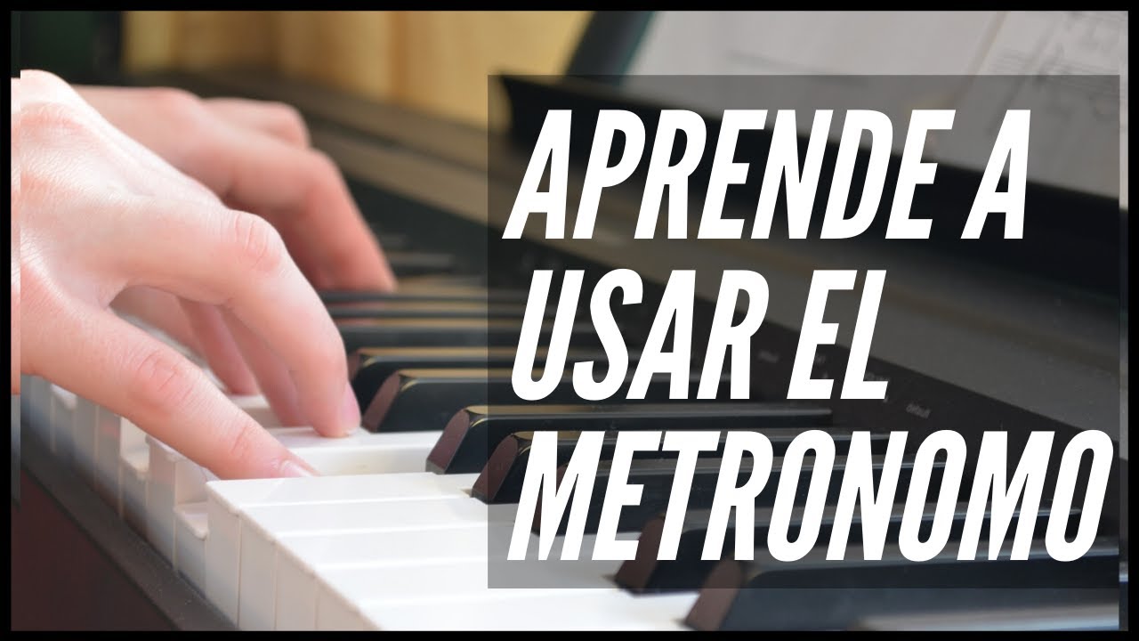 PIANO TECNICA METRONOMO:  ¿Cómo comenzar a utilizar metrónomo? #pianotips #piano #metronomo