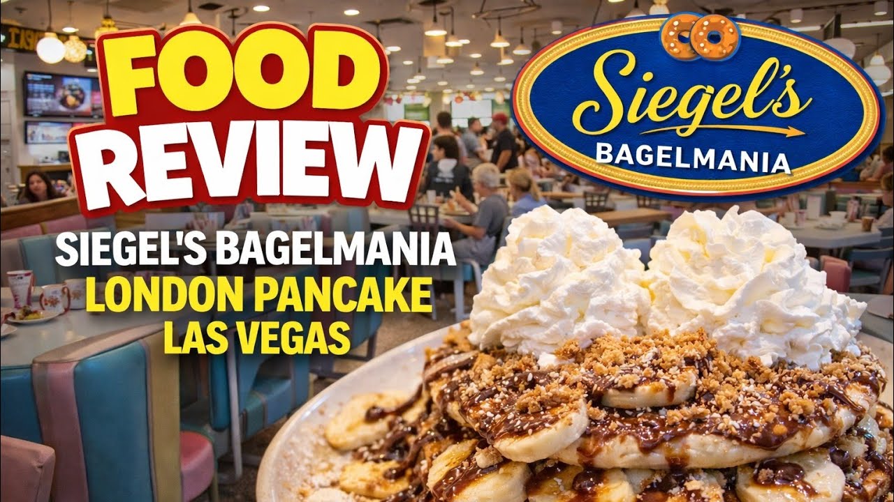London Pancake Review @ Siegel's Bagelmania #lasvegas #foodreview #siegelsbagelmania