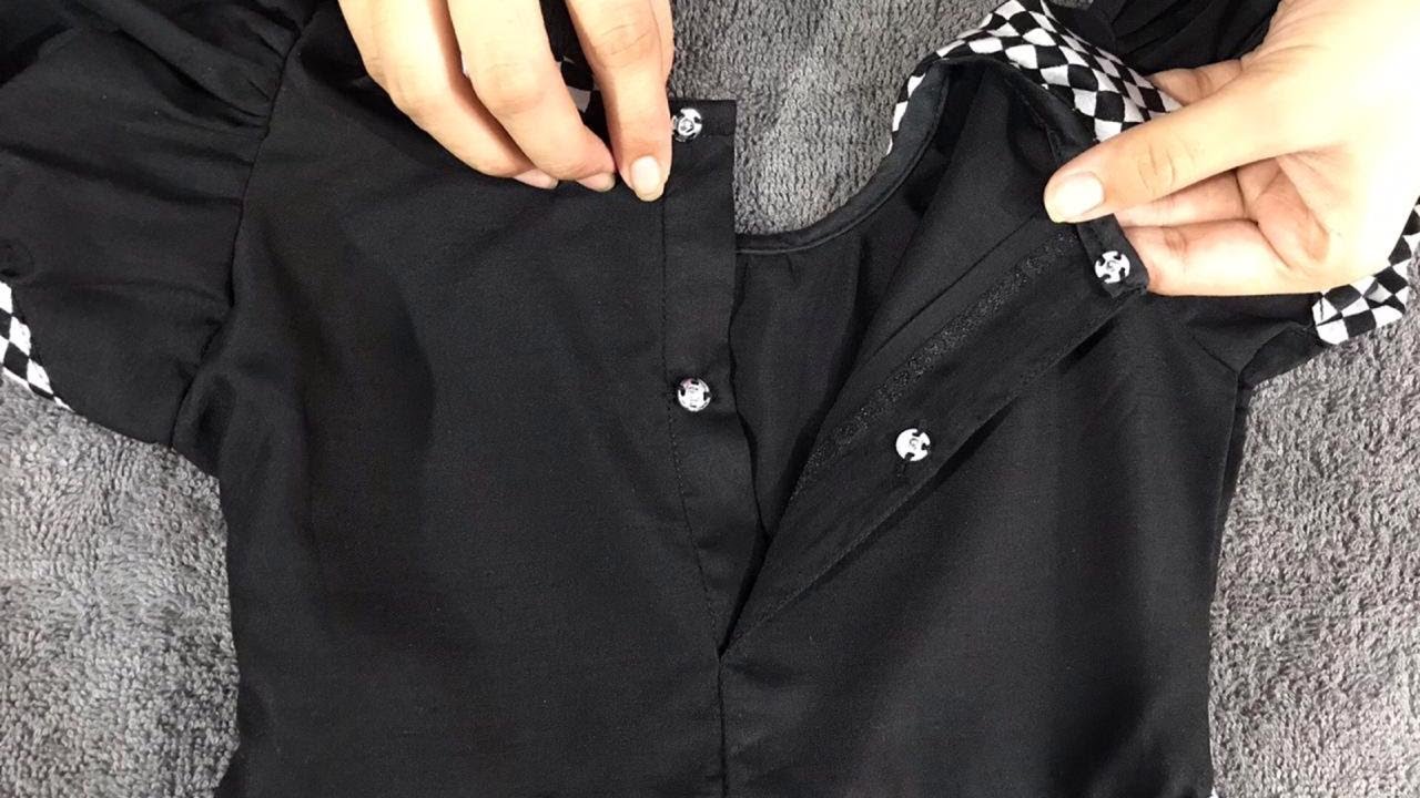 Button Patti Kaise Banate Hain | How To Make Frock Back Neck Easy Method | Button Patti / Placket