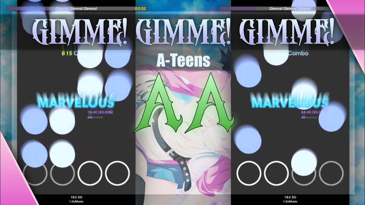 [Etterna] Gimme! Gimme! Gimme! (21.32 MSD) | AA