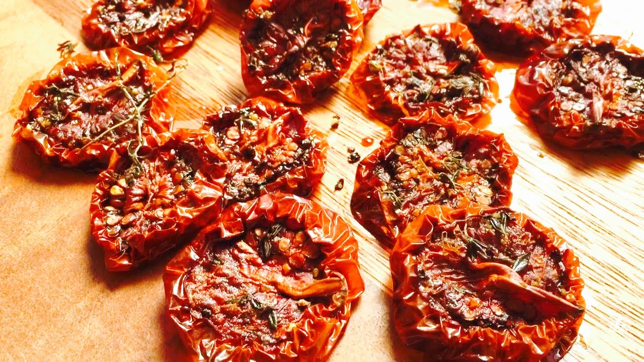 Simple way to make dried tomatoes by Rommy's Recipes