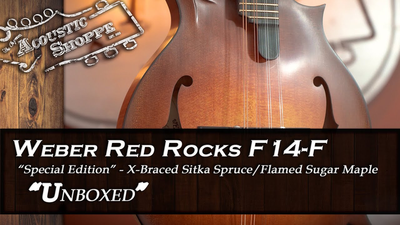 Weber Red Rocks F14-F F-Style Mandolin 