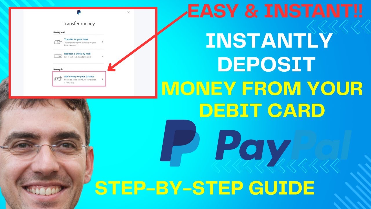 How To Add Money To PayPal With Your Debit Card Fast