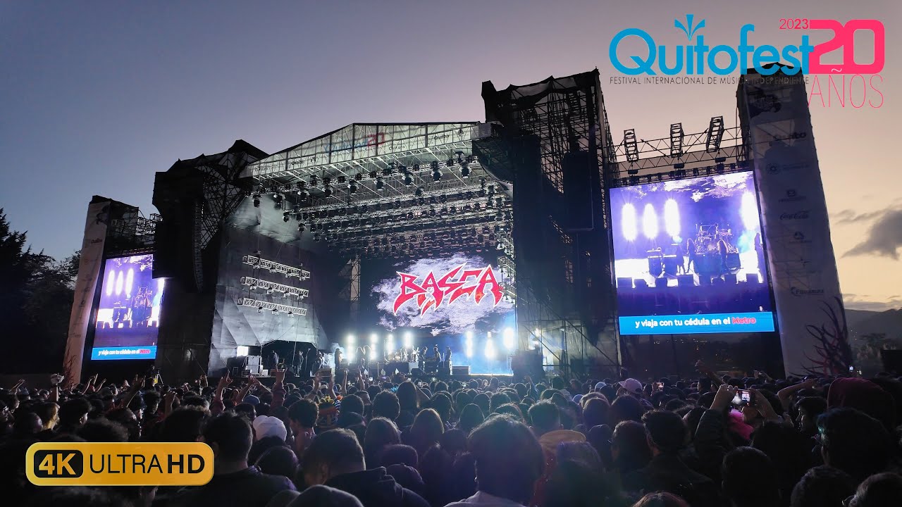 Basca Quito Fest Ecuador | Full Show | 2023 | 4K