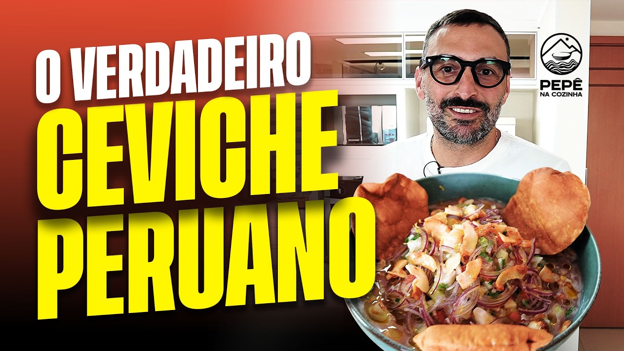 Aprenda o Ceviche Peruano | O Segredo do Leite de Tigre