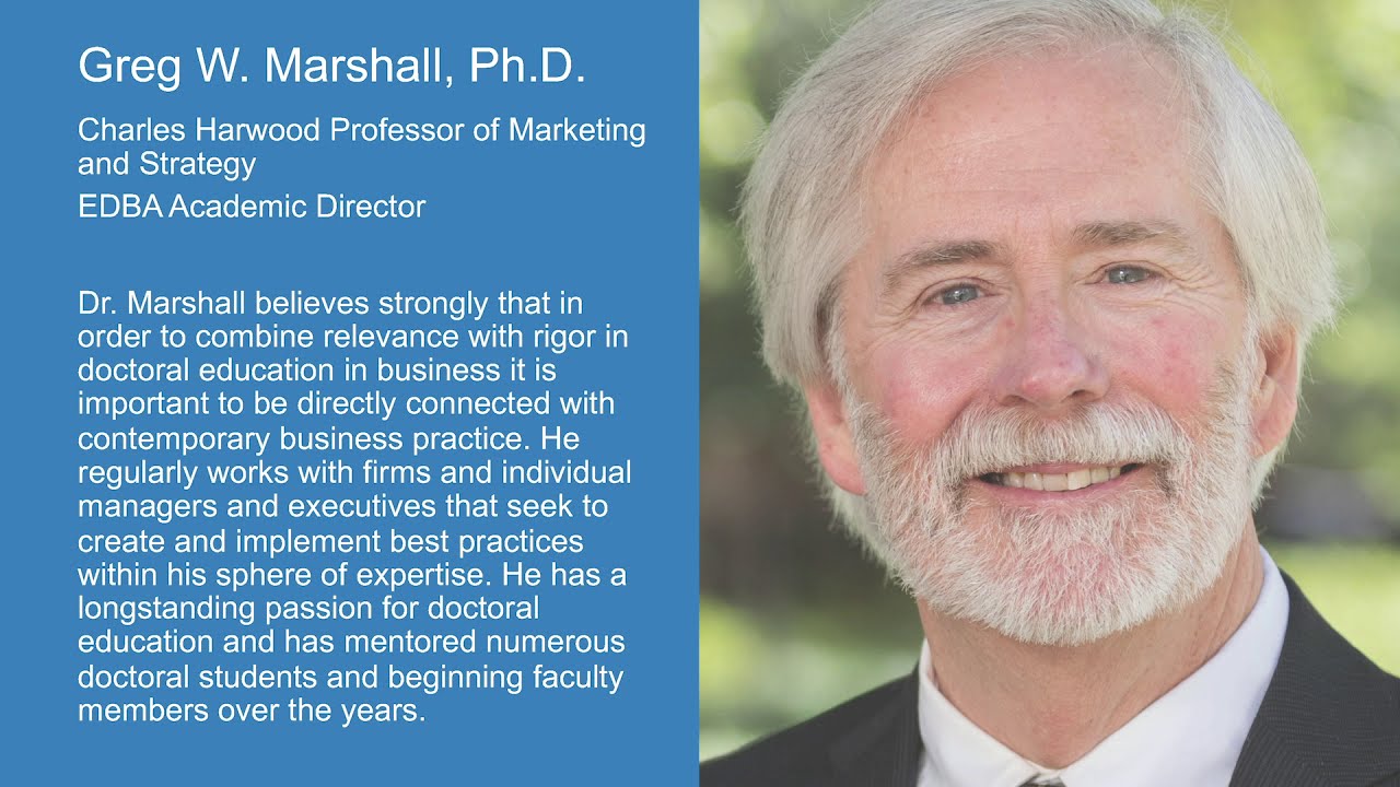 Executive Doctorate in Business Administration Program Overview
