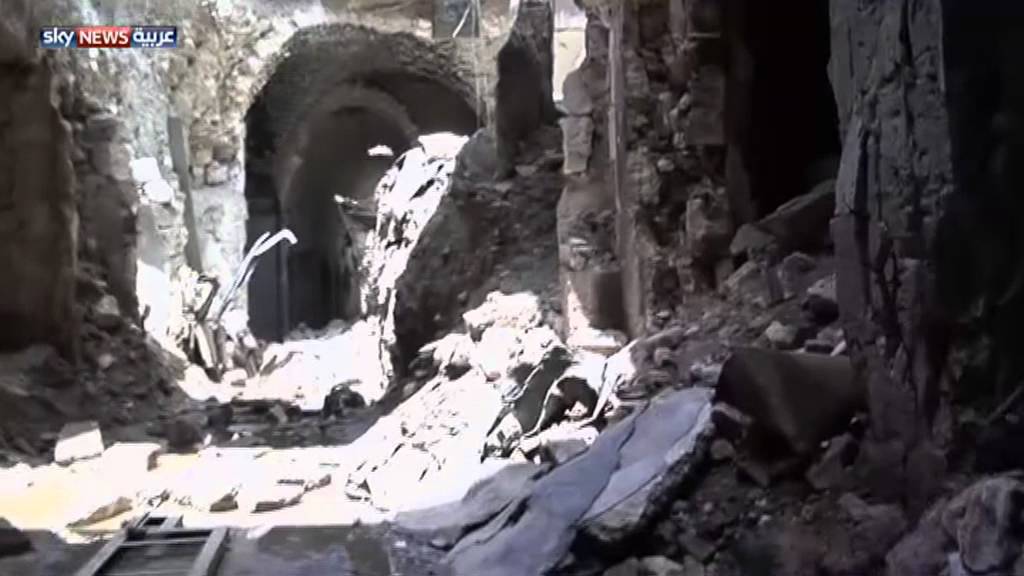 سكاي نيوز في قلب حلب القديمة