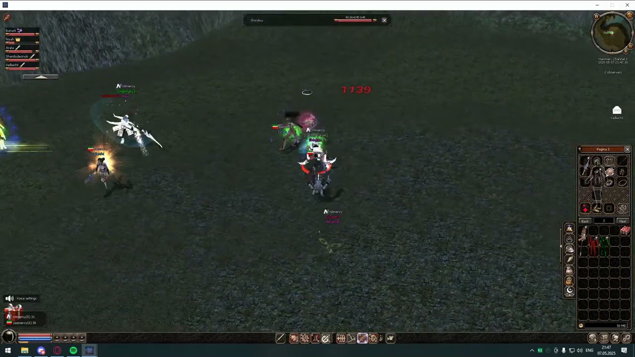 how to deff your shaman on metin2 guild war /// guide