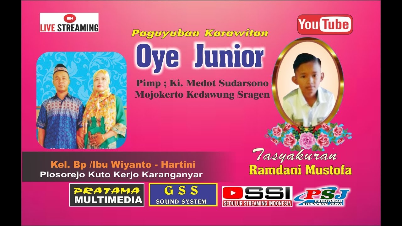 LIVE Krwt. Oye Junior  / PRATAMA SHOOTING /GSS  SOUND / Plosorejo Kuto 6.10.2019