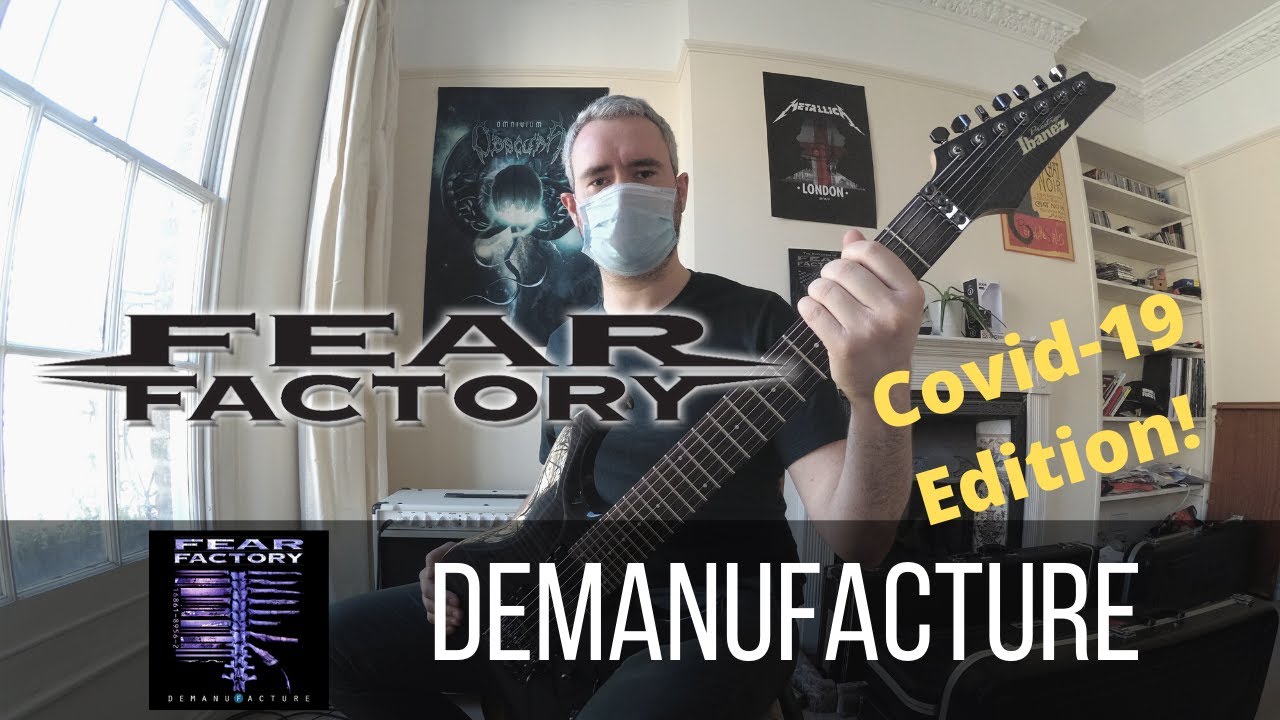 Fear Factory - Demanufacture guitar cover