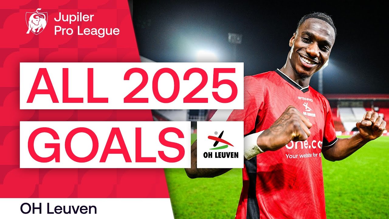 ALL OH LEUVEN GOALS IN 2025 | Jupiler Pro League