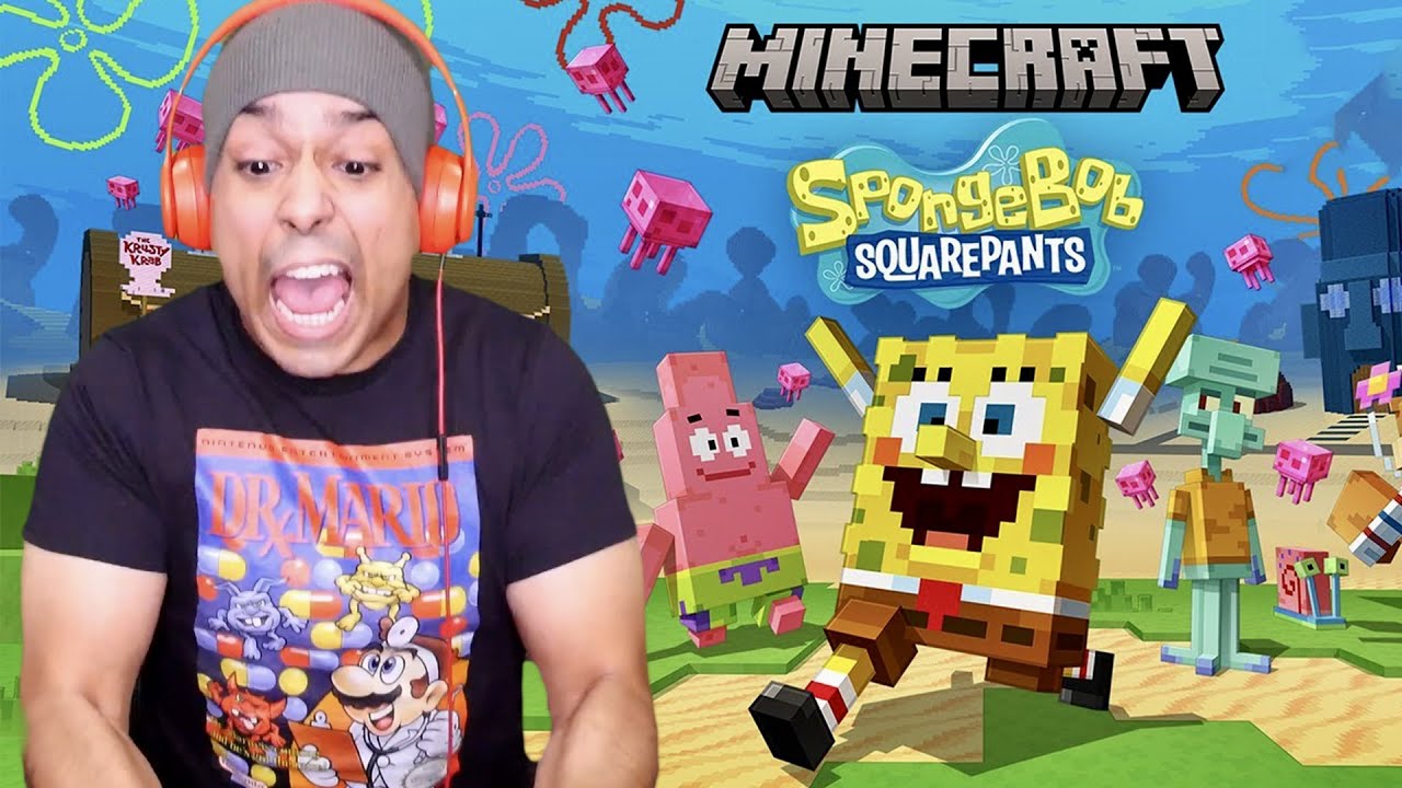 SPONGEBOB MINECRAFT DLC IS FIRE!!! [#01]
