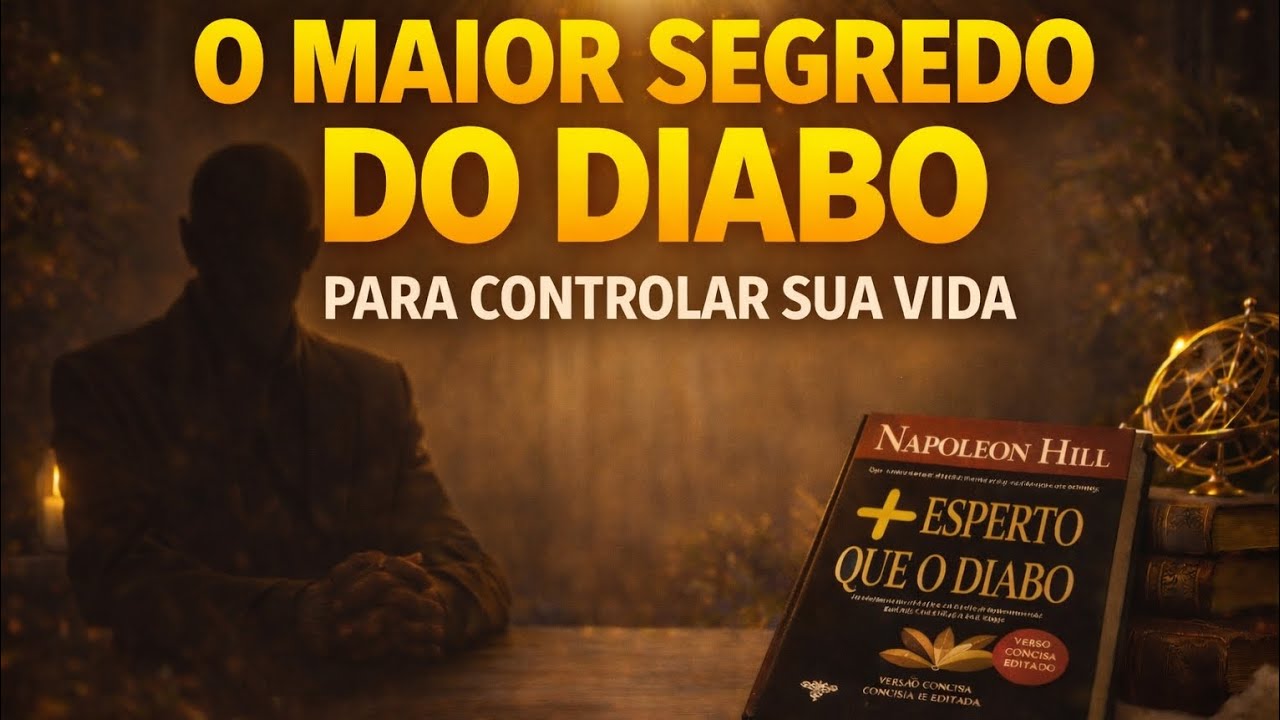 O MAIOR SEGREDO DO DIABO PARA CONTROLAR SUA VIDAQUE ELE NÃO QUER QUE VOCÊ SAIBA | Napoleon Hill