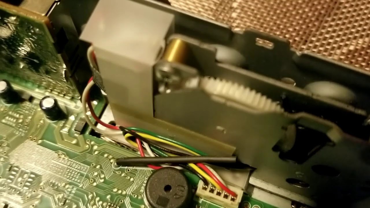 Old School Pioneer Motorized Faceplate Repair