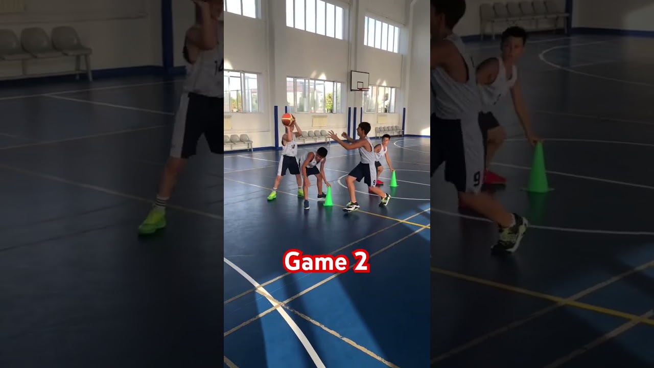 Fun competition games for kids 😍 #basketball #basketballplays