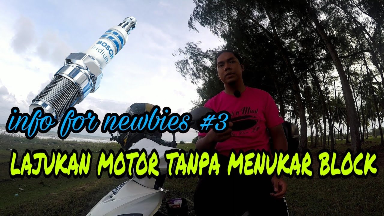LAJUKAN MOTOR TANPA MENUKAR BLOCK