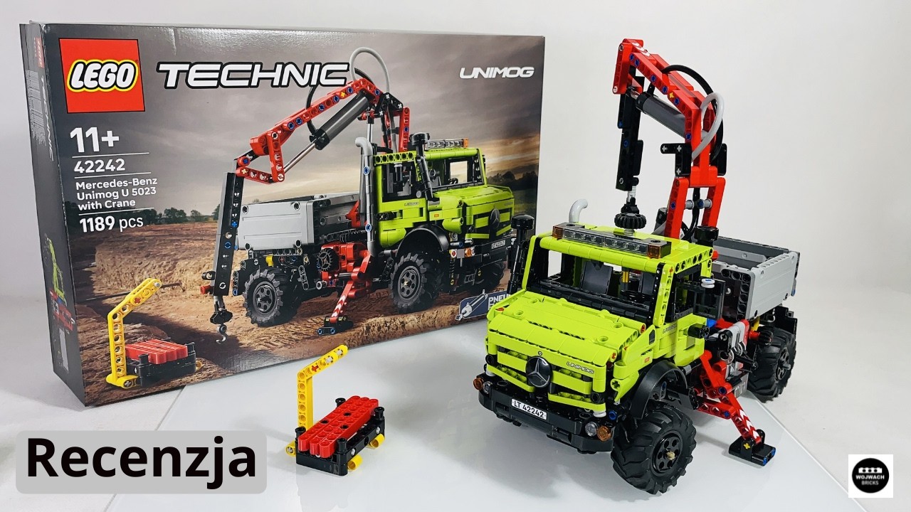 Lego Technic 42242 Mercedes-Benz Unimog U 5023 with Crane / Review
