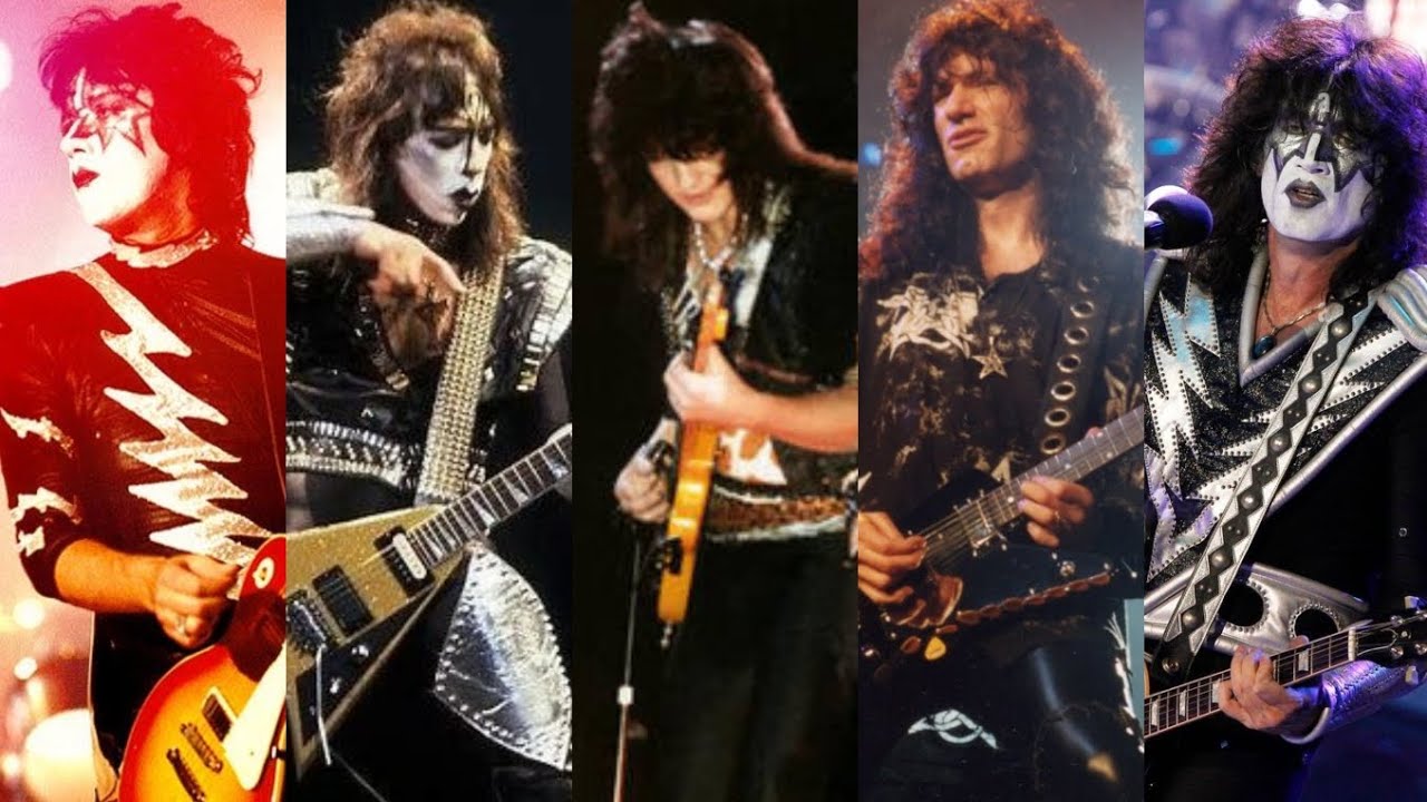 KISS - Love Gun (Guitar Solo Evolution)
