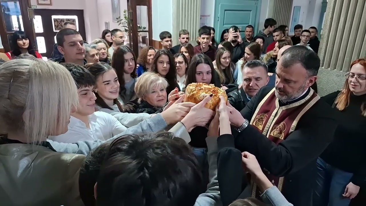 &Scaron;kolska slava Sveti Sava u Palanačkoj gimnaziji 