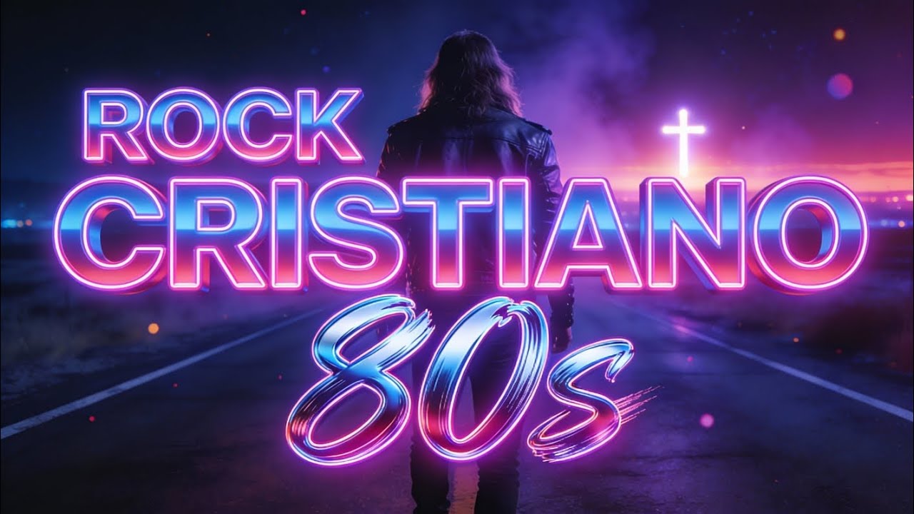 ROCK CRISTIANO 80s | Álbum Completo • Glam, Synthwave & Fe