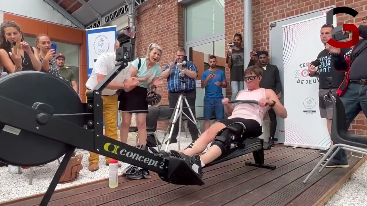 GazetteSports  Erika Sauzeau bat le record du monde d'ergomètre