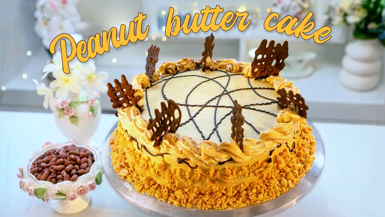11' minute Peanut Butter Cake  [ banana peanut butter cake ]