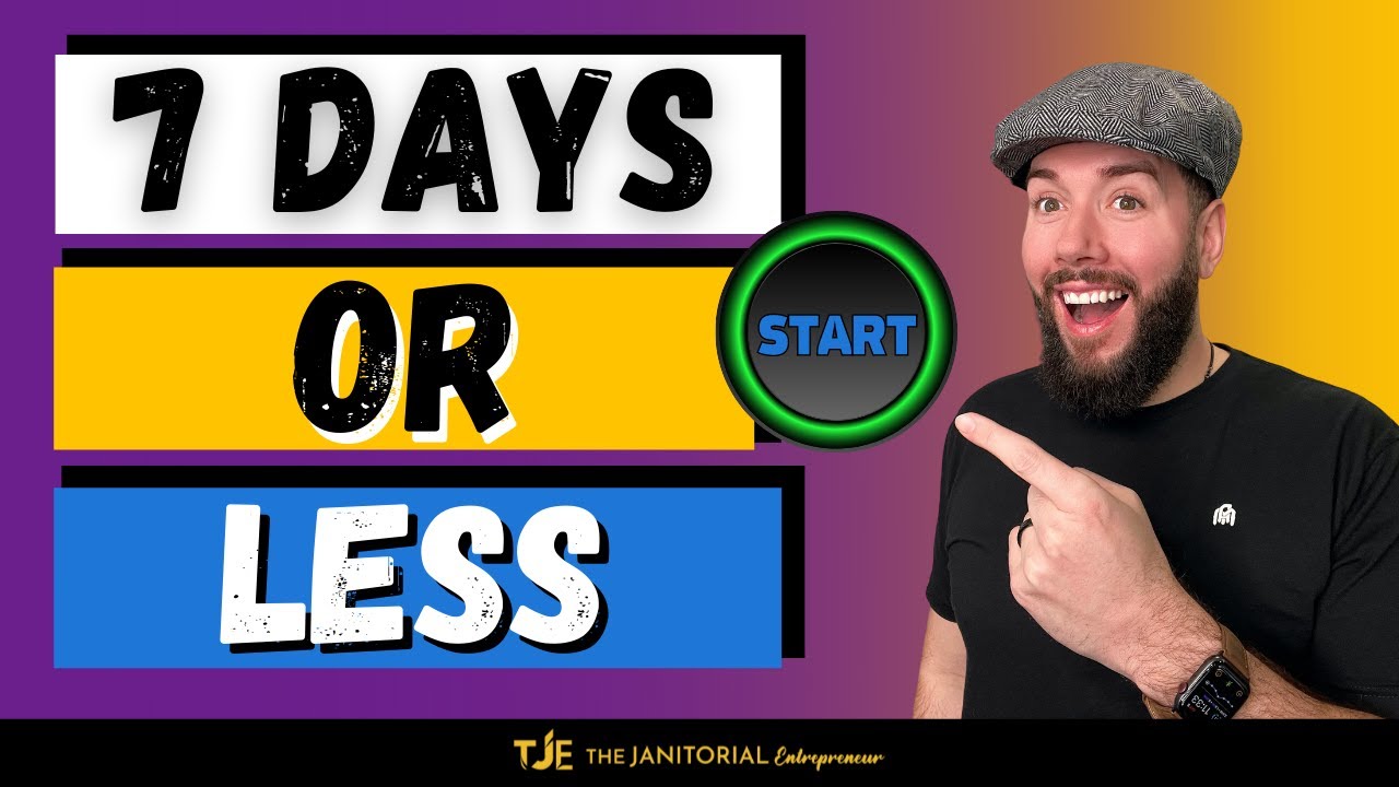 Get Your Cleaning Business up and running in 7 days or Less