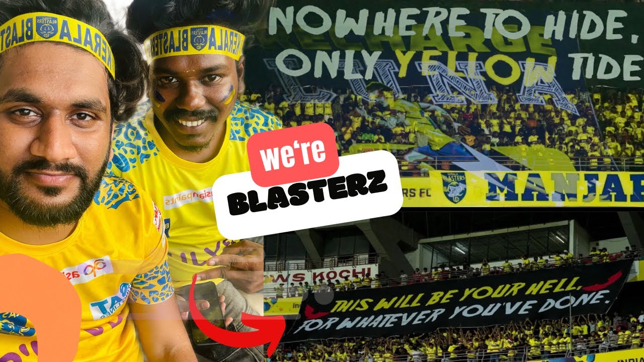 കൊമ്പ് കുലുക്കി BLASTERZ🐘💛| തകർന്ന് വീണ് മുംബൈ | Revenge Completed💯| Matchday Vlog📹