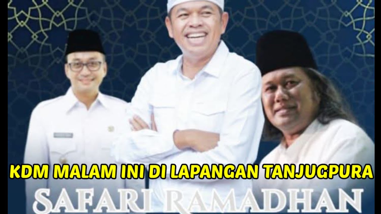 Safari Ramadhan KDM | Ribuan Manusia Padati Lapangan Desa Tanjungpura Tasik 
