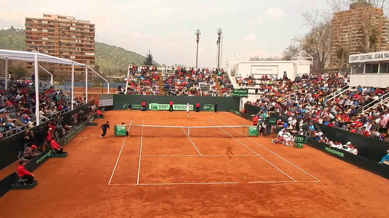 Gonzalo Lama - Ricardo Rodríguez, 3er Set Último Game. Chile - Venezuela Copa Davis 2015