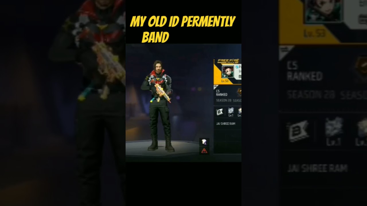 my old id ban permently