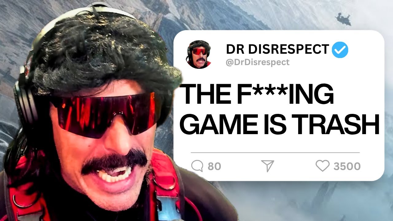 Dr Disrespect Completely LOSES It on Battlefield 6 REDSEC