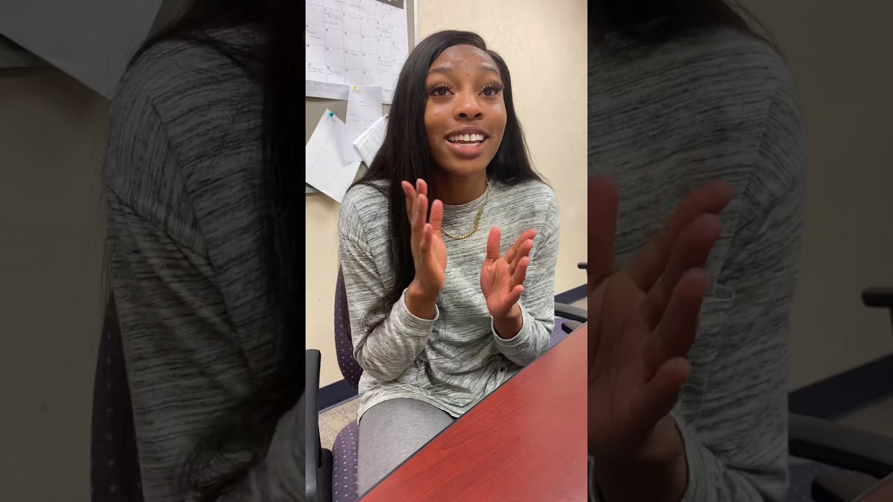 A to Z video with Columbia track and field athlete Asherah Collins